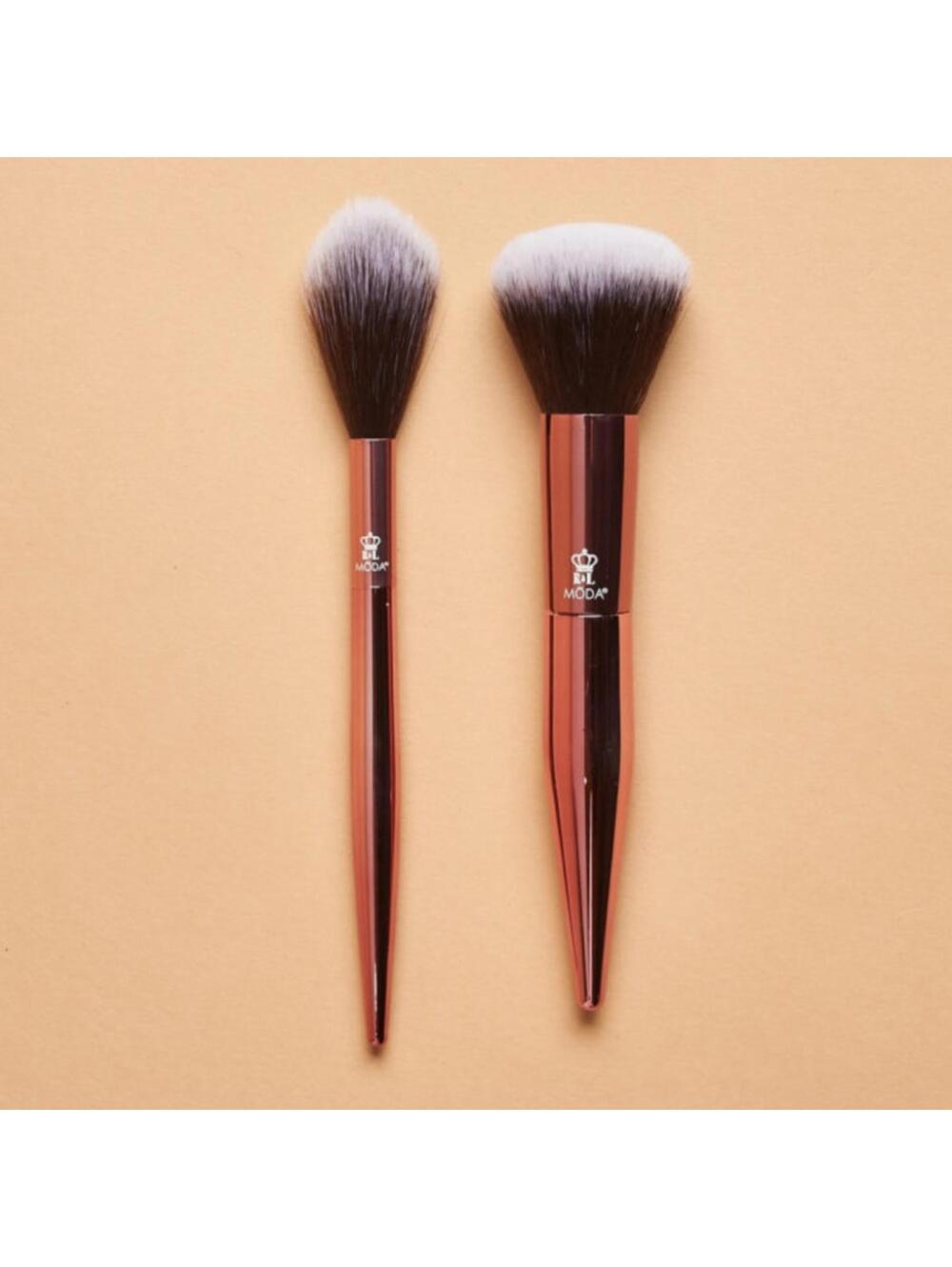 Moda / Limited Edition 2PC Powder + Soft Glow Brushes